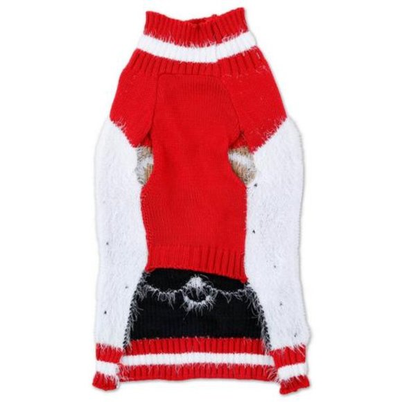 Christmas Santa Claus Pet 💥Sweater Christmas Santa  Pet Sweater 🆕NWT! - Picture 5 of 11